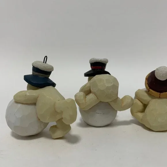 Frolicking Snowmen Ornaments 4 - Picture 6 of 9